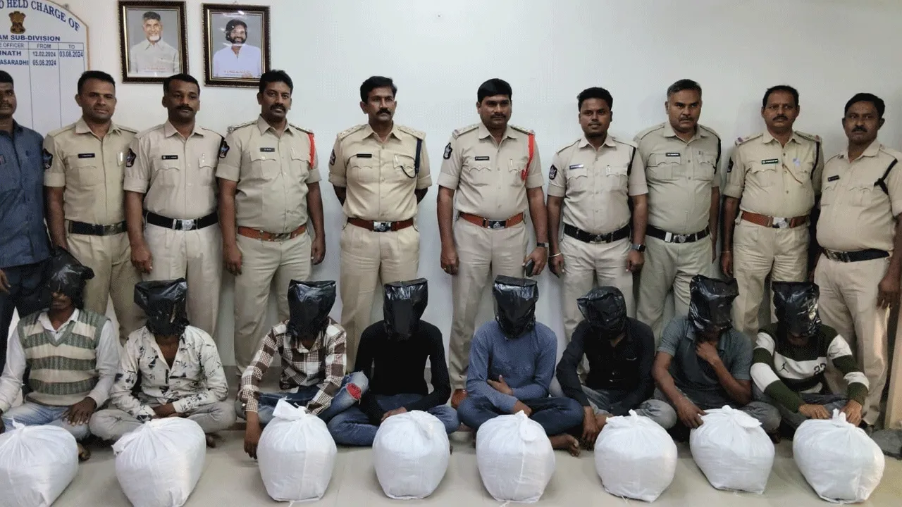 40 కిలోల గంజాయి స్వాధీనం