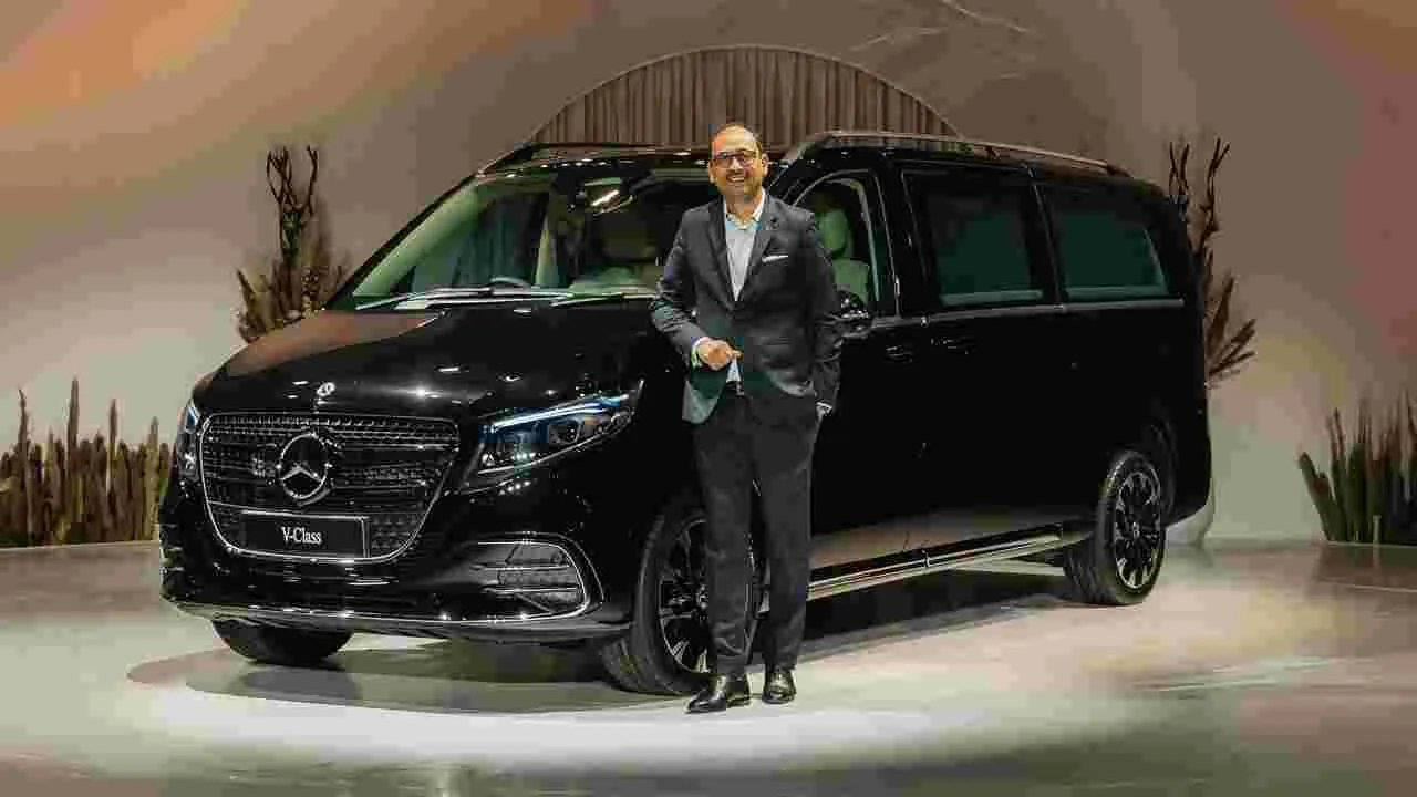 లగ్జరీ కార్ల సంస్థ మెర్సిడెస్‌ బెంజ్‌ సరికొత్త వీ క్లాస్‌