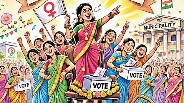 67 శాతం చైర్‌పర్సన్లు మహిళలే