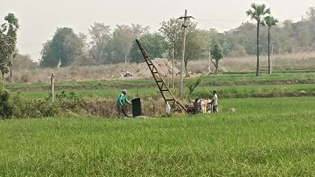 ఎండుతున్న పొలాలు