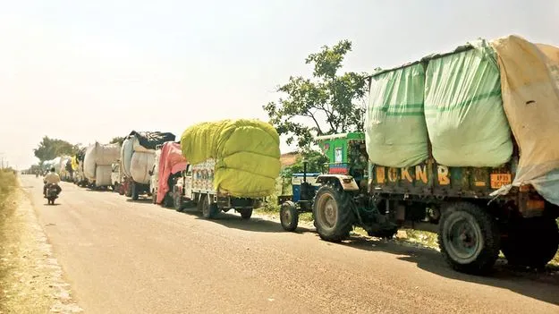 పత్తి సేకరణలో అక్రమాలు..!
