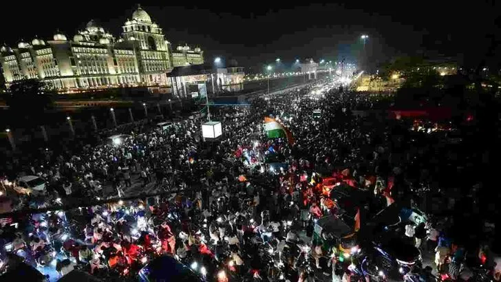 టీ20 వరల్డ్ కప్ ఫైనల్‌లో భారత్ ఘన విజయం.. హైదరాబాద్‌లో అంబరాన్ని అంటిన సంబరాలు