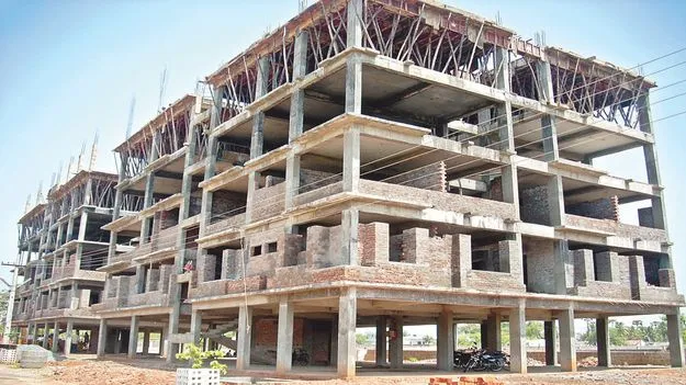 పడిపోయిన ఫ్లాట్ల అమ్మకాలు