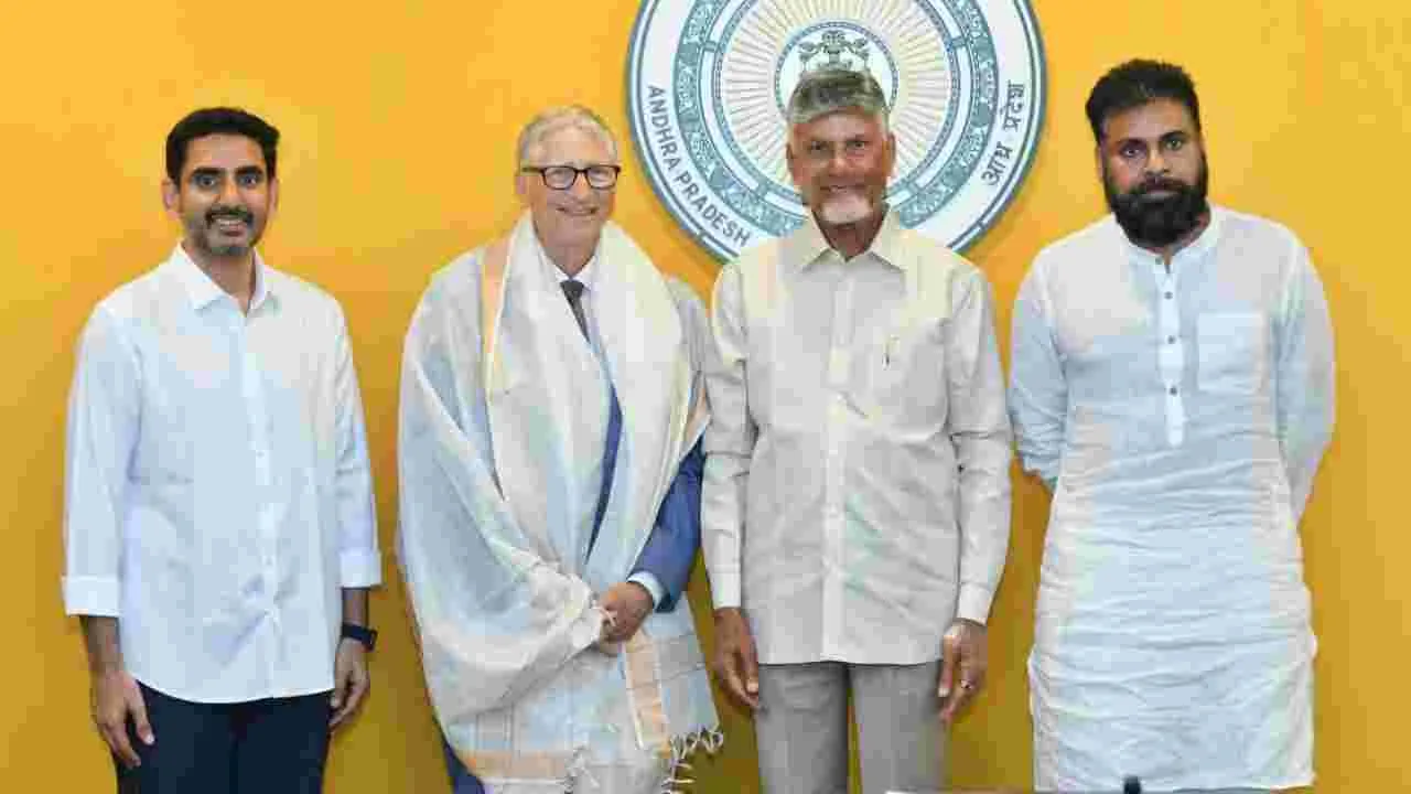 ఏపీ ప్రభుత్వంపై బిల్‌గేట్స్ ప్రశంసలు..