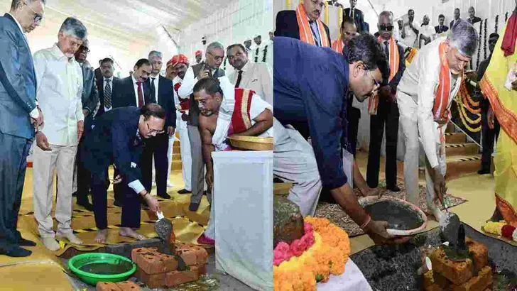 ఏపీ జ్యుడీషియల్ అకాడమీకి శంకుస్థాపన చేసిన సీజేఐ