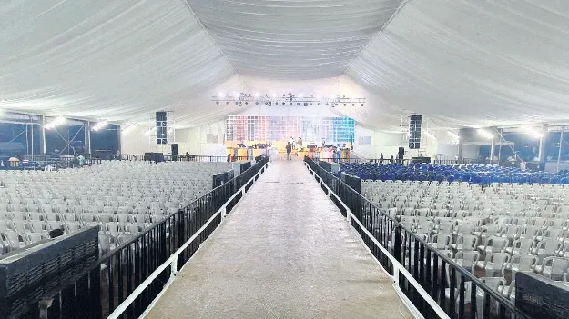 సీఎం పర్యటనకు సర్వం సిద్ధం