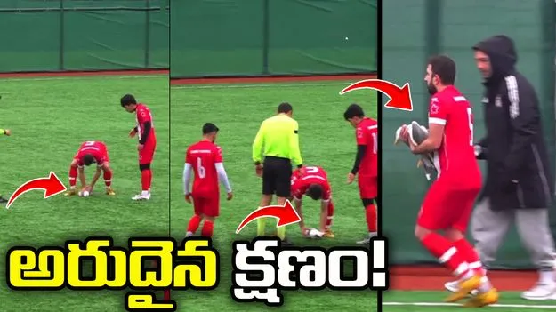 మ్యాచ్ మధ్యలో పక్షికి సీపీఆర్ చేసిన ఫుట్‌బాల్ ప్లేయర్