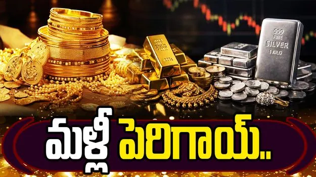 మళ్లీ పెరిగిన పసిడి ధరలు..