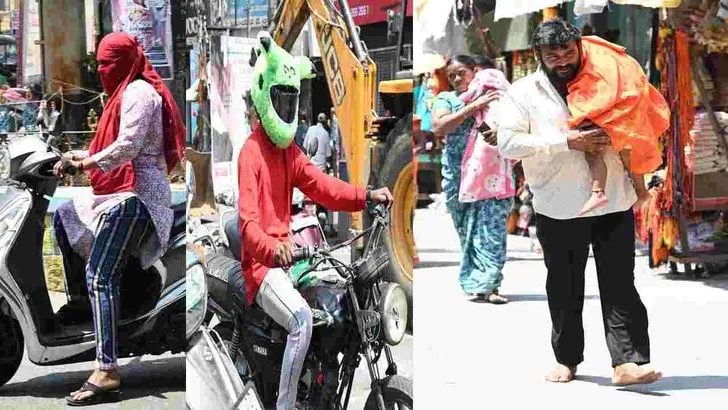 తిరుపతిలో భానుడి భగభగలు  