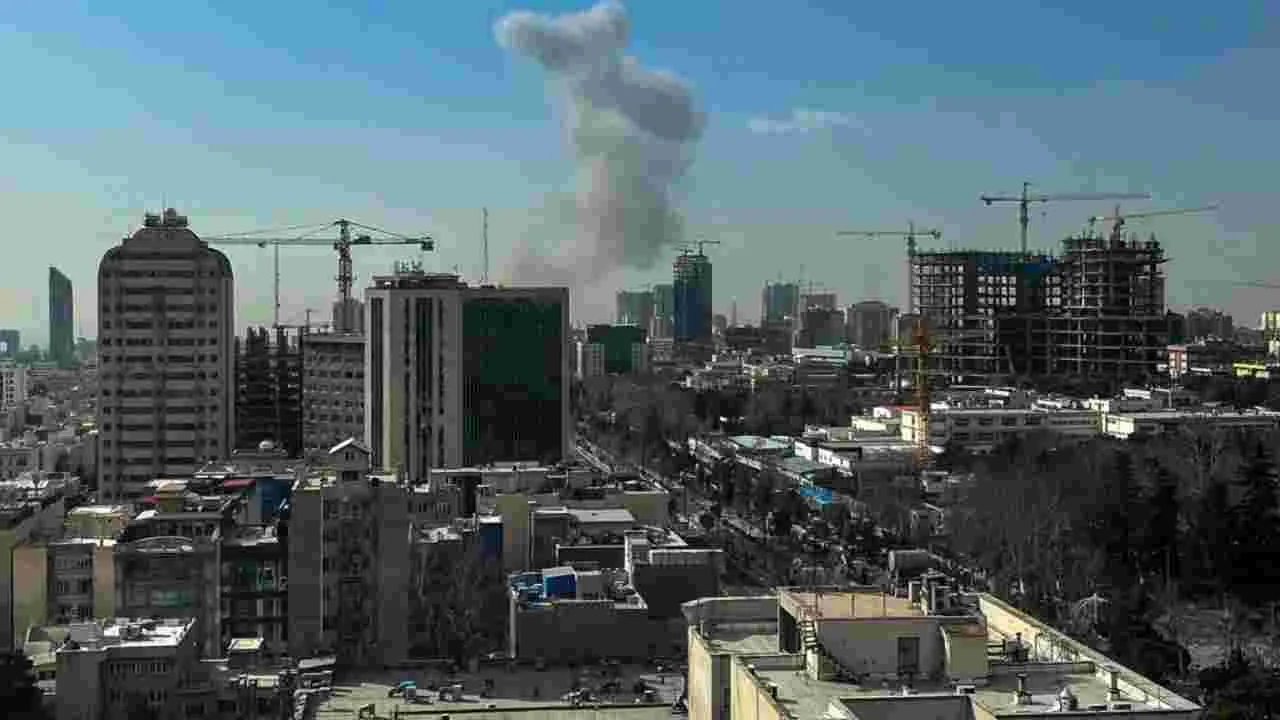 ఇరాన్‌పై దాడులు.. దద్దరిల్లిన రాజధాని