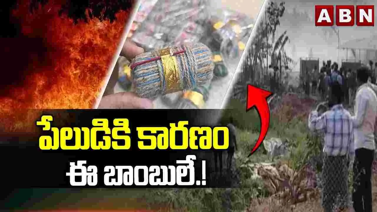పేలుడుకు కారణం ఈ బాంబులే.! 