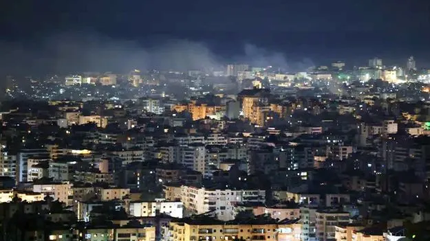 లెబనాన్ రాజధాని బీరుట్‌పై ఇజ్రాయెల్ దాడి