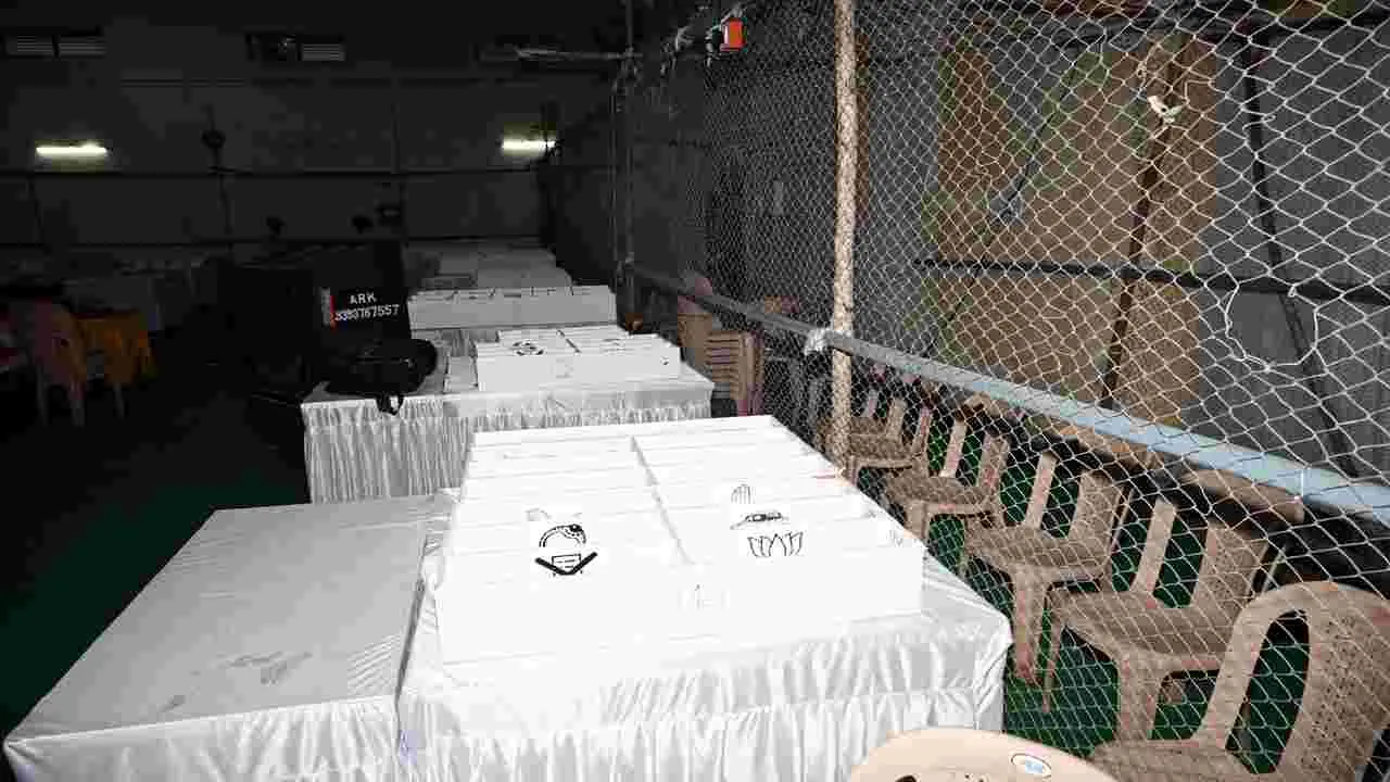 ఓట్ల లెక్కింపునకు సర్వం సిద్ధం 