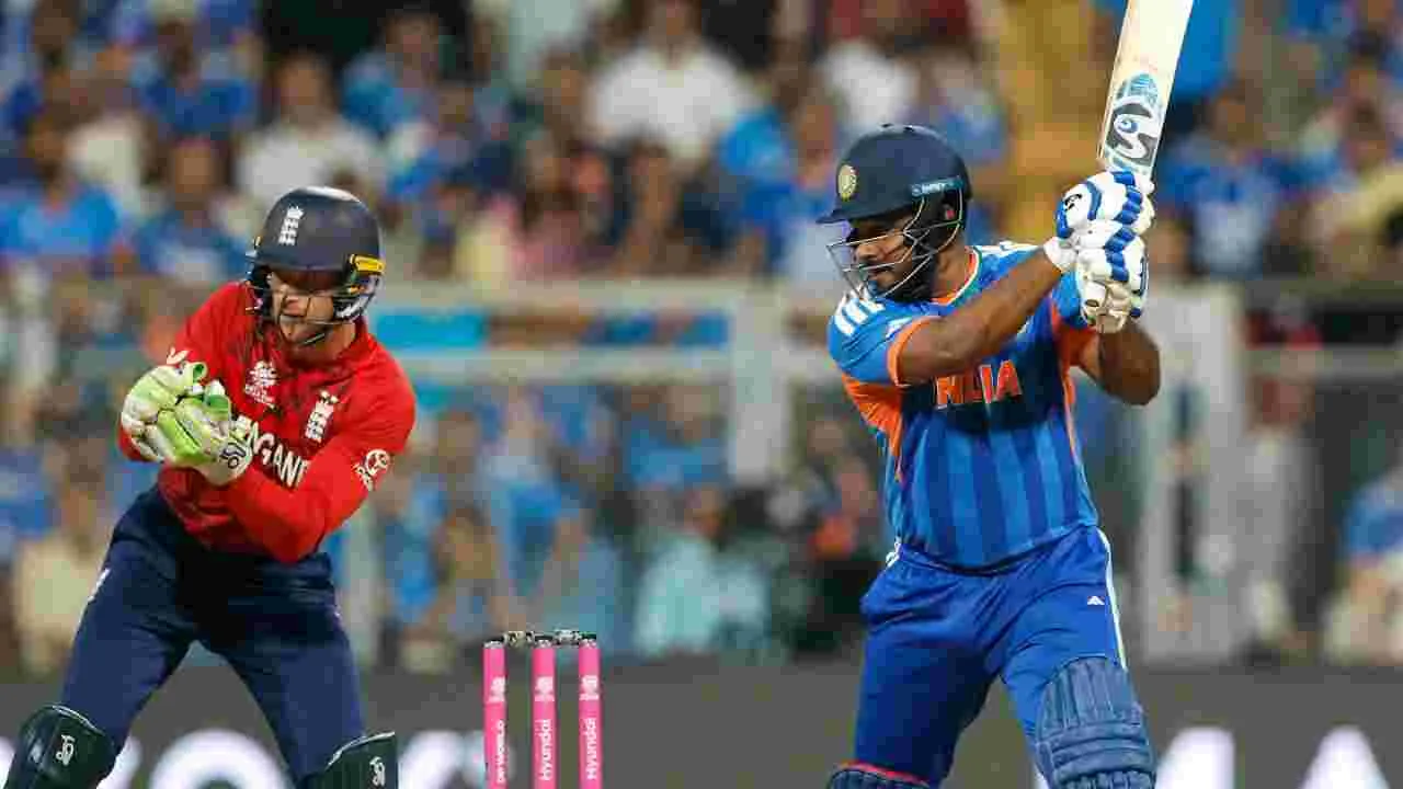 దూకుడుగా ఆడుతున్న సంజూ శాంసన్! భారత్ స్కోరు ఎంతంటే.. 