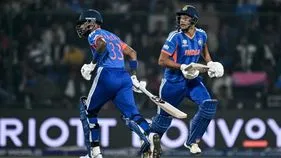 టీ20 వరల్డ్ కప్2026: ఇషాన్ కిషన్ విధ్వంసం.. భారత్ భారీ స్కోర్