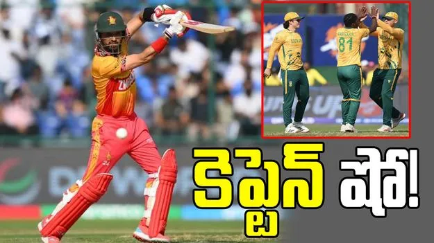 టీ20 ప్రపంచ కప్: సికందర్ రజా హాఫ్ సెంచరీ.. సౌతాఫ్రికా టార్గెట్ 154