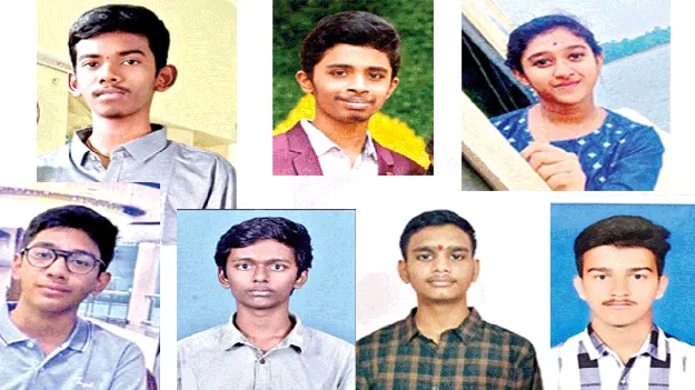 జేఈఈ మెయిన్స్‌లో మెరిశారు