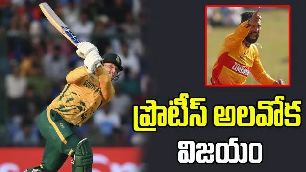 టీ20 ప్రపంచ కప్: జింబాబ్వే చిత్తు.. సౌతాఫ్రికా ఘన విజయం