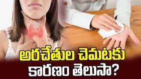 అరచేతులకు చెమట పట్టడానికి ప్రధాన కారణాలు..