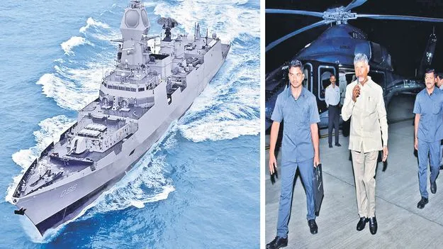 యుద్ధ నౌకలు సిద్ధం