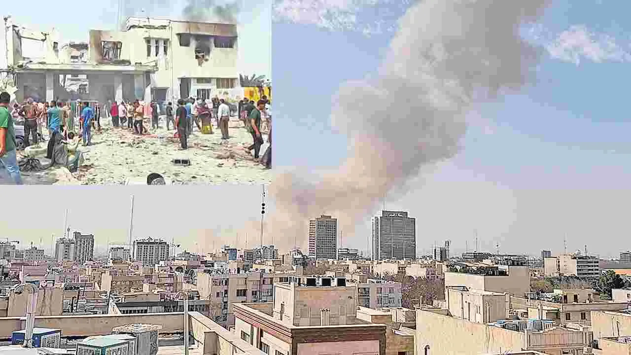 ఇరాన్‌ పై భీకర దాడి