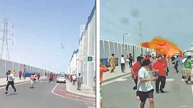 గల్ఫ్‌లోని అమెరికా సైనిక స్థావరాలపై ఇరాన్‌ దాడులు