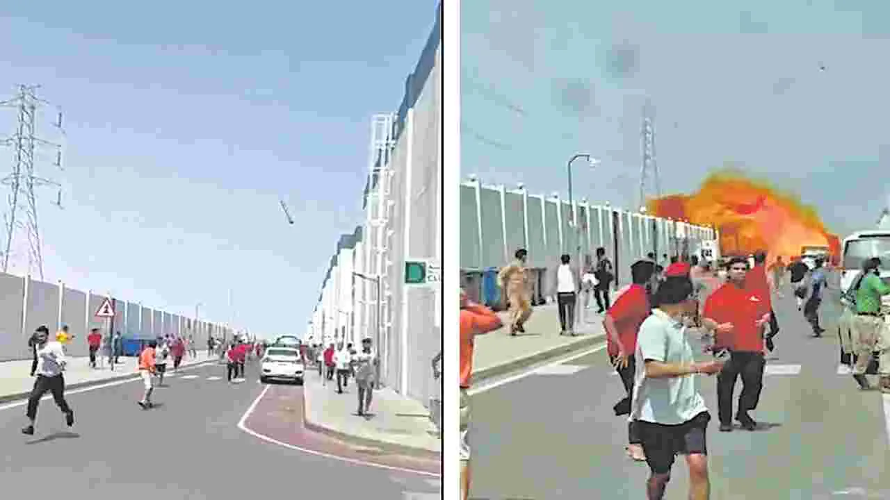 గల్ఫ్‌లోని అమెరికా సైనిక స్థావరాలపై ఇరాన్‌ దాడులు