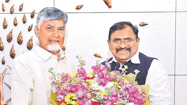 సీఎంను కలిసిన కొత్త సీఎస్‌ సాయిప్రసాద్‌