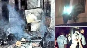 రాజంపేట లాడ్జిలో అగ్నిప్రమాదం