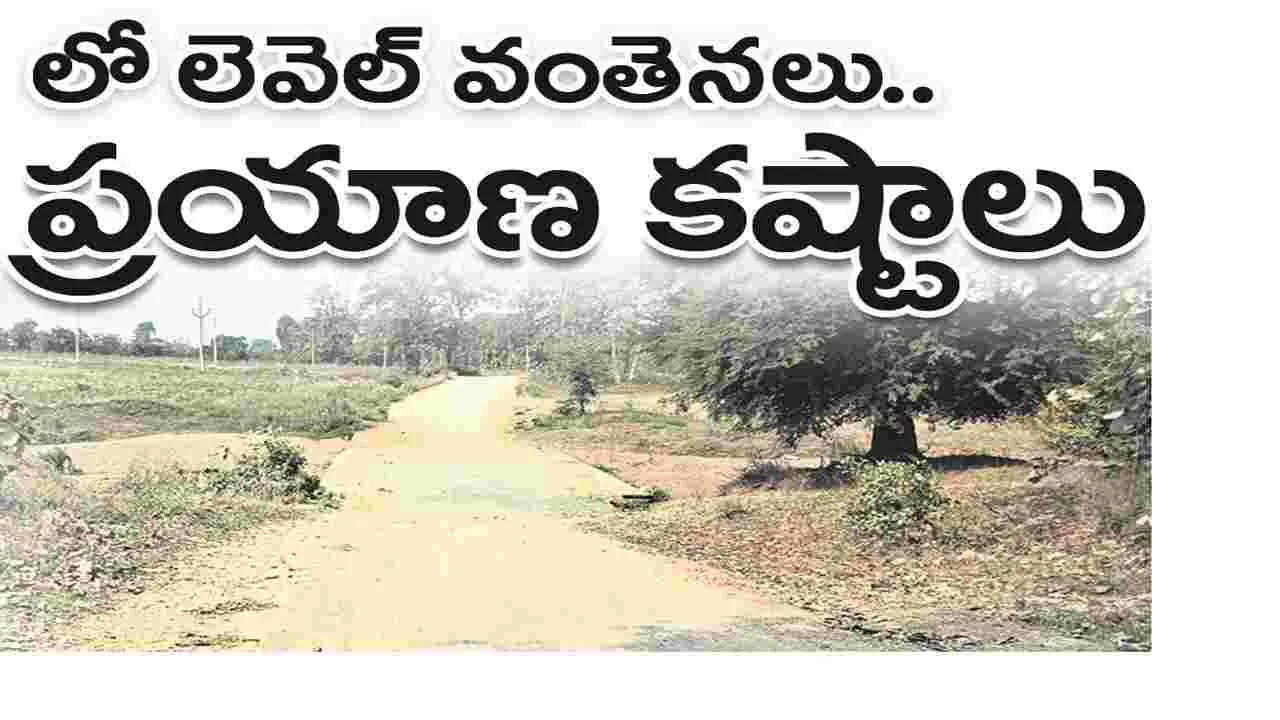 kumaram bheem asifabad- లోలెవల్‌ వంతెనలు.. ప్రయాణ కష్టాలు