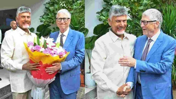 ఏపీకి బిల్‌ గేట్స్.. ఘన స్వాగతం