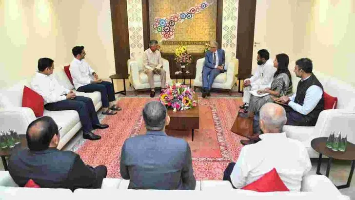 ఏపీకి బిల్‌ గేట్స్.. ఘన స్వాగతం