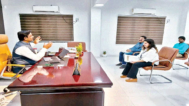 NITI Aayog    జిల్లా అభివృద్ధికి నీతి ఆయోగ్‌ సహకరించాలి