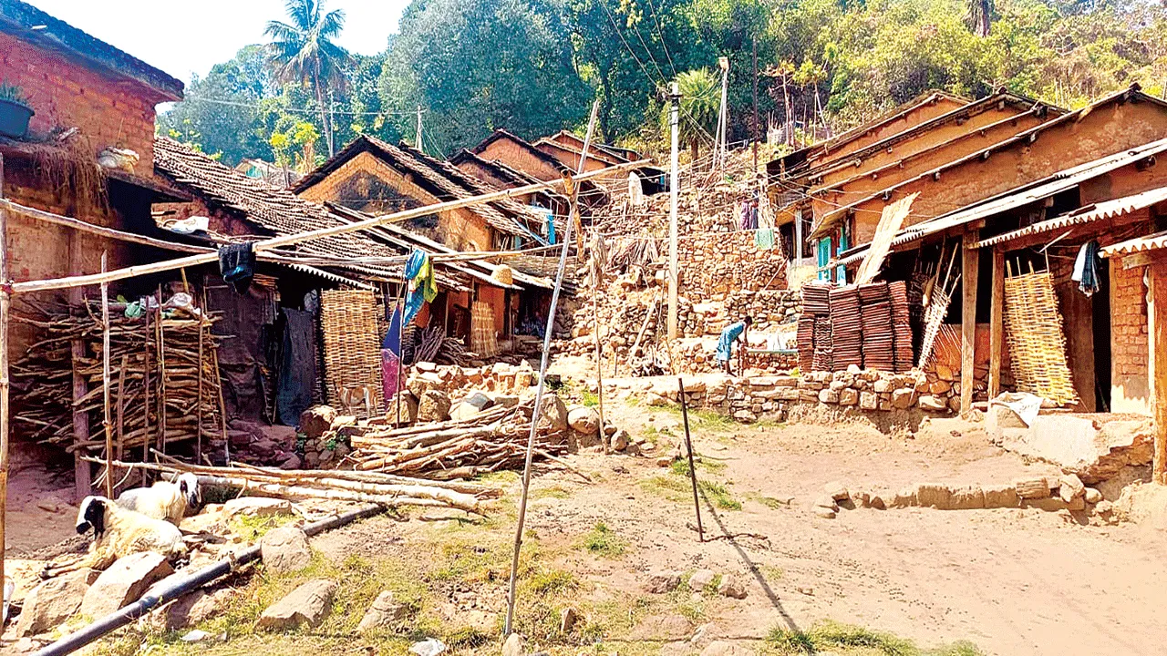 Still Living Between Mud Walls! ఇంకా మట్టి గోడల మధ్యే!