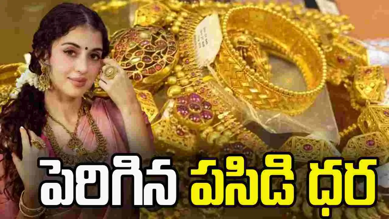 పసిడి ప్రియులకు షాక్.. పెరిగిన బంగారం ధర