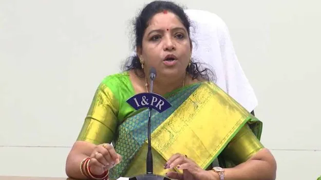 వైసీపీ ఎమ్మెల్సీ మాధవరావు సవాల్‌కు మంత్రి సంధ్యారాణి రియాక్షన్..