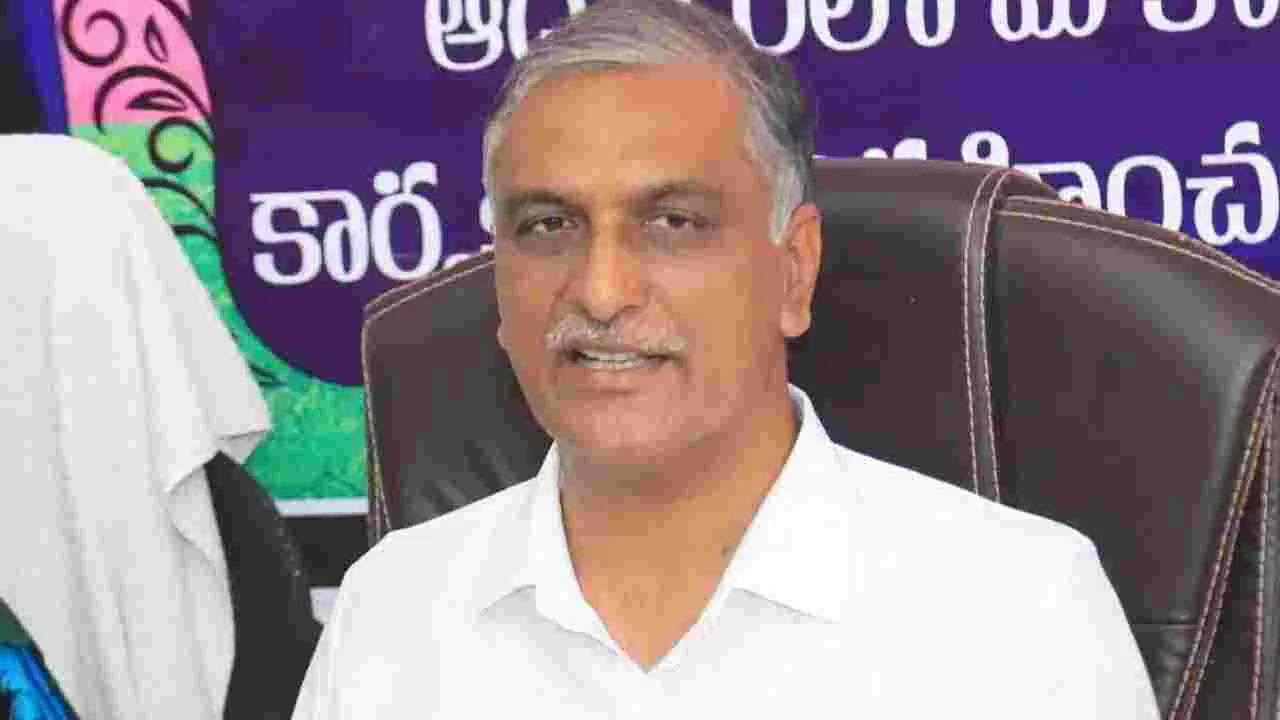 కాంగ్రెస్ ప్రభుత్వంపై హరీశ్ రావు తీవ్ర ఆరోపణలు