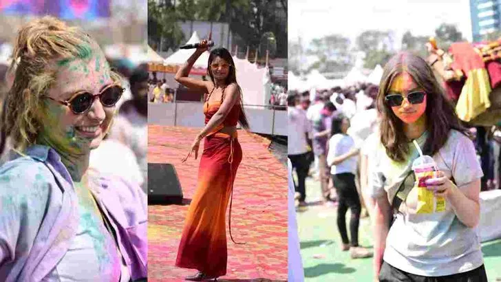 హైదరాబాద్‌లో అంబరాన్నంటిన హోలీ సంబరాలు