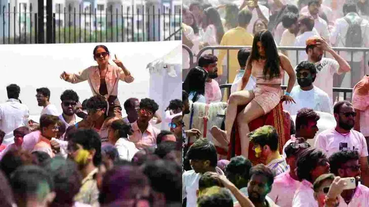 హైదరాబాద్‌లో అంబరాన్నంటిన హోలీ సంబరాలు