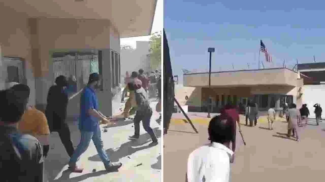 ఖమేనీ మృతి.. పాకిస్థాన్‌లో అమెరికన్ కాన్సులేట్‌పై దాడి..