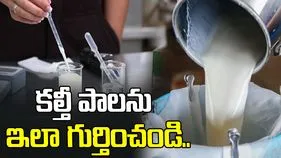 కల్తీ పాలను ఇంట్లోనే గుర్తించండి.. ఇవిగో సింపుల్ చిట్కాలు.. 
