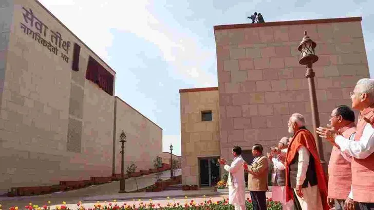సేవా తీర్థ్‌ కార్యాలయాన్ని ప్రారంభించిన ప్రధాని మోదీ