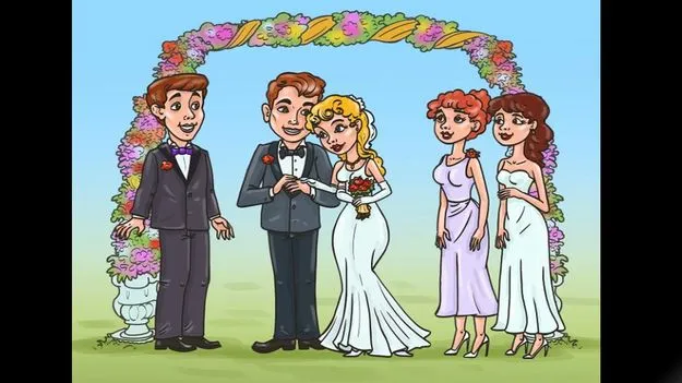 మీ తెలివికి పరీక్ష.. ఈ పెళ్లిలో ఒక ఏలియన్ ఉంది.. 7 సెకెన్లలో గుర్తించండి.. 