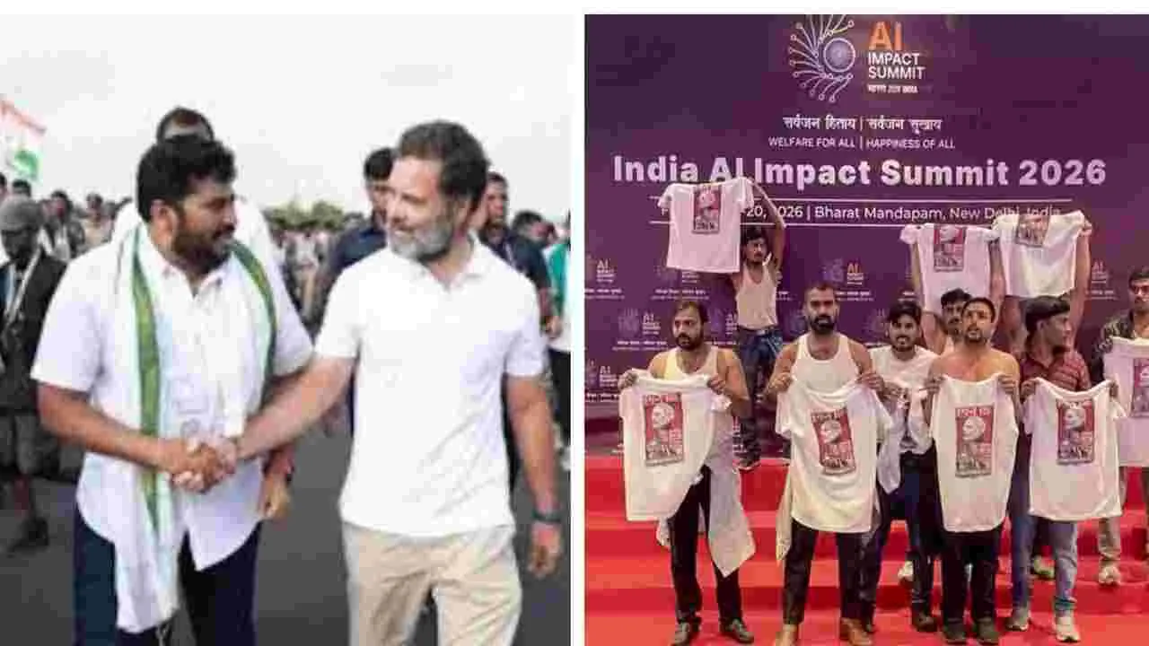 జోడోలో రాహుల్‌తో ఉన్న వ్యక్తి పనే ఇది.. పాత ఫోటో విడుదల చేసిన బీజేపీ 