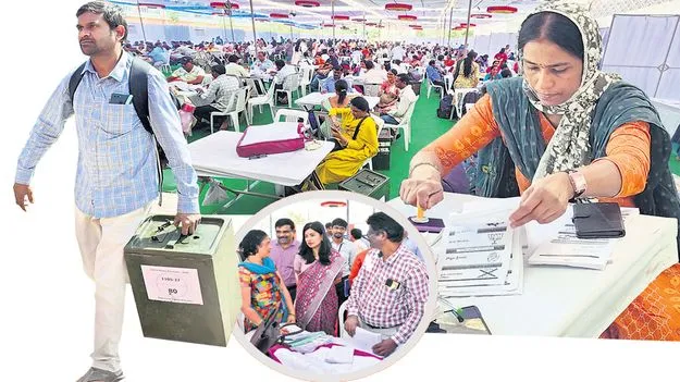 నేడే ఓటరన్న తీర్పు..