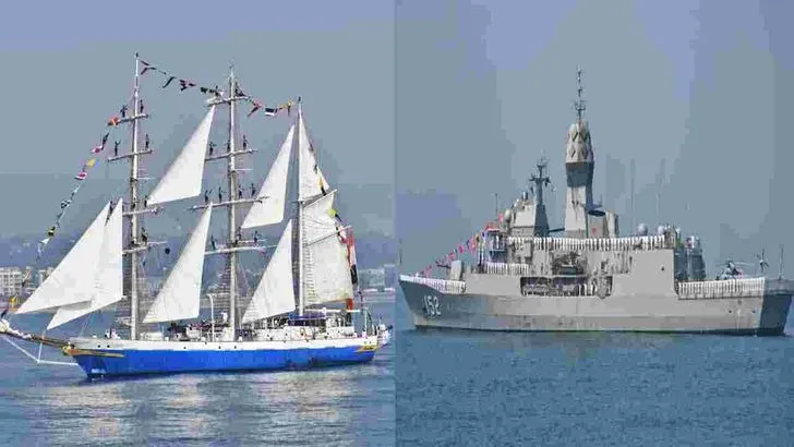 విశాఖ తీరంలో ఇంటర్నేషనల్ ఫ్లీట్ రివ్యూ .. పాల్గొన్న సీఎం చంద్రబాబు