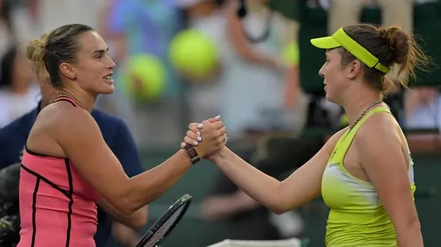 ఫైనల్లో సబలెంక  రిబకినా