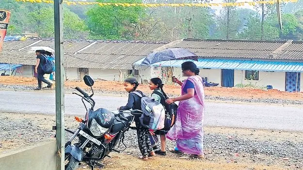  పెదబయలులో వర్షం