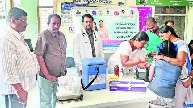 VACCINE:  బాలికలకు హెచపీవీ వ్యాక్సిన 