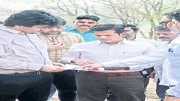 పవన్‌కల్యాణ్‌ పర్యటన ఏర్పాట్లు పరిశీలన